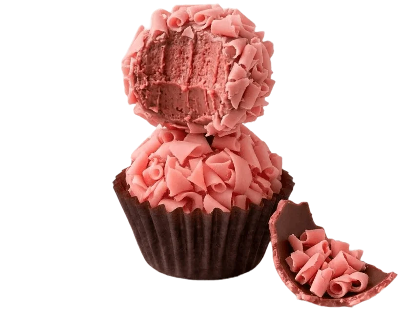 Brigadeiro de morango