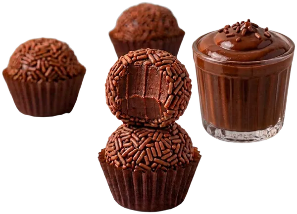 Brigadeiro de colher